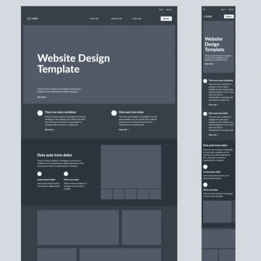 template for web development